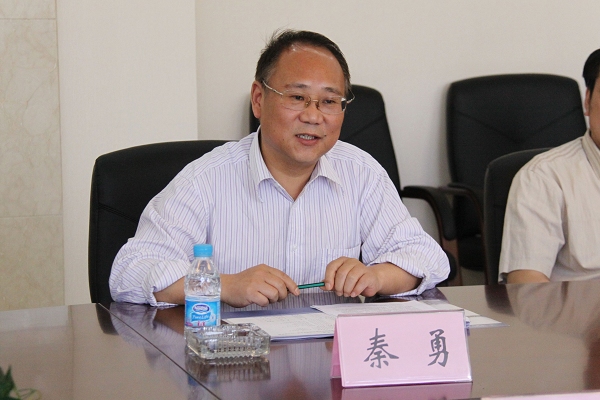 秦勇副校长讲话张文若局长讲话谭克龙副局长介绍合作协议的主要内容与